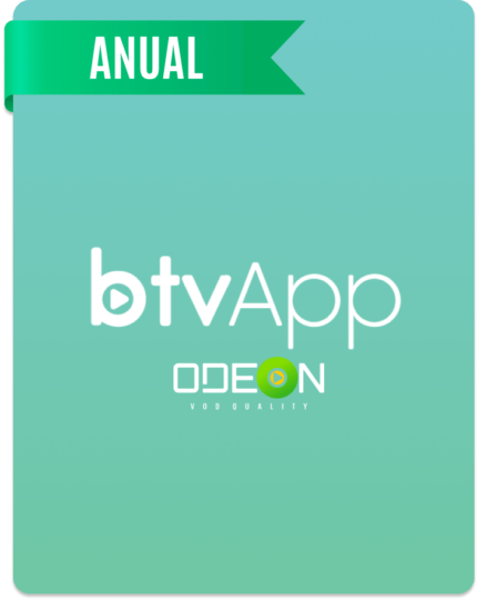 btvApp Pro + Odeon por 365 dias Anual