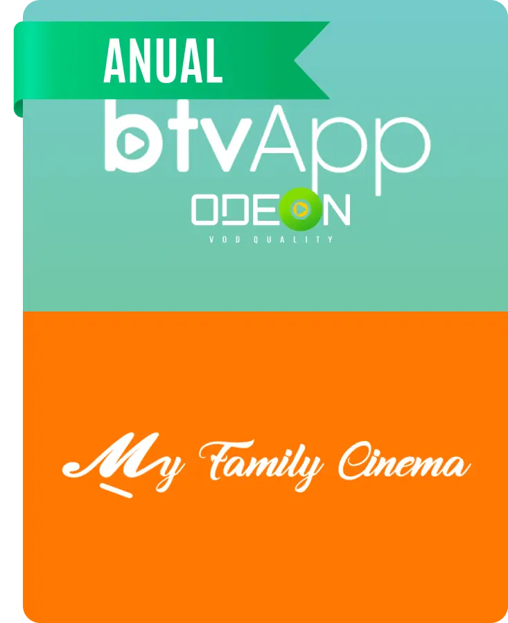 btv-mfc-anual Combo Btv App + Odeon + eppi Cinema por 30 días Mensal