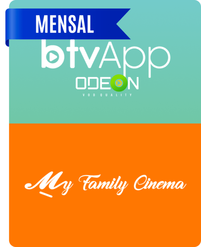 Combo BtvApp + Odeon + eppi Cinema por 30 días Mensal