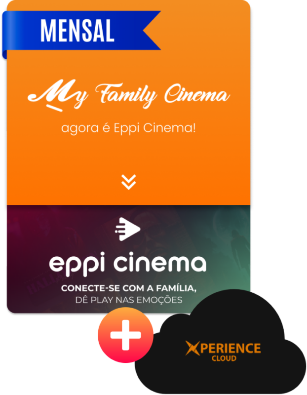 Combo Eppi Cinema + Nuvem VIP por 30 días mensal