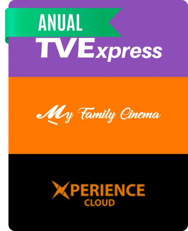 Combo Nuvem Anual TVExpress + MFC Eppí + Nuvem Premium Xperience por 365 días Anual